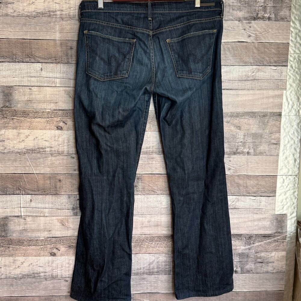 Citizens of Humanity Kelly Bootcut Jeans Womens 32x30 Low Rise Dark Wash Blue - Picture 9 of 11